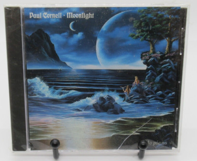 PAUL CORNELL: MOONLIGHT - SOLO PIANO MUSIC CD, 12 GREAT TRACKS, 1996