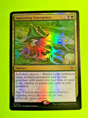 MTG Lost Caverns Of Ixalan Squirming Emergence FOIL