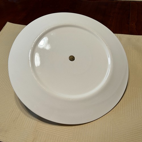 Vtg HARKER POTTERY "COUNTRY GARDEN" Serving TRAY with CENTER HANDLE - 1958 USA - Picture 5 of 6