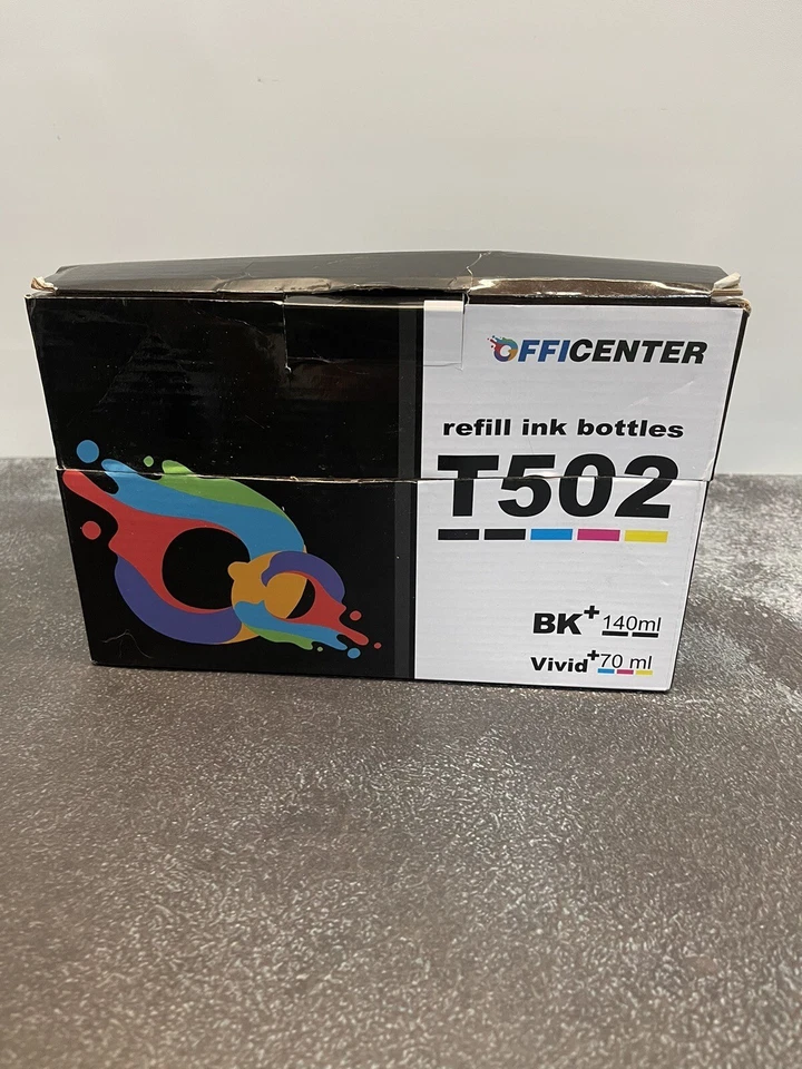 Officenter 502/T502 Ink Refill Bottles For Ecotank Printers - Image 2 of 4