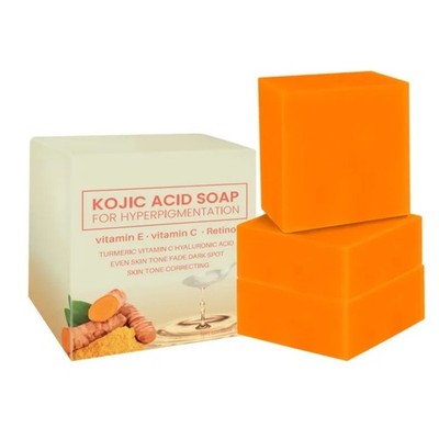 2 Pieces kojic acid soap for hyperpigmentation