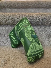 Swag Golf DGAP Tour Jackson 20 Dollar Bill Blade Putter Headcover Used