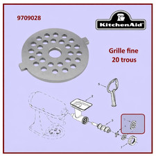 Grille fine KitchenAid 9709028 – accessoire hachoir