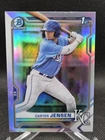 Carter Jensen 2021 Bowman Draft 1st Chrome Refractor #BDC-106 KC Royals RC