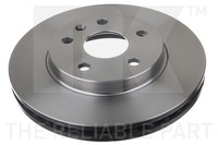 2X NK Bremsscheibe 203667 FüR Opel Insignia Saab G09 Sports Tourer Country LPG