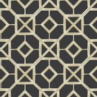 Fd26409_Seychelles Kunst Deko Gitter Dunkelgrau Hellbraun Fine Decor Tapete