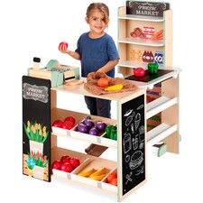Best Choice Products Kids Pretend Play Grocery Store Supermarket Toy Set
