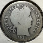 1914 Barber Dime