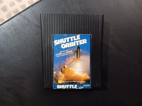 Atari 2600 Shuttle Orbiter Game Cartridge Tested RARE T.A.H.G.C. VTG 1983