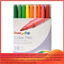 S360 Color Pen Set 18ct - Pentel: Fine Felt T...