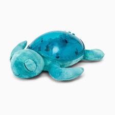 Cloud B Tranquil SEA TURTLE Aqua Blue Lights Music Waves Sleep Soother Baby