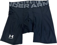 Under Armour Men's Size XL HeatGear Compression 6" Shorts Pockets
