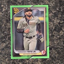  2024 Bowman Fernando Tatís Jr. #35 Neon Green Border #/399 San Diego Padres