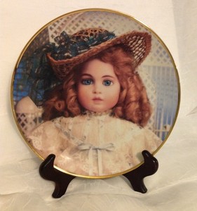 Collector Plate The Antique Doll Franklin Mint Hanau Doll Museum Limited Edition