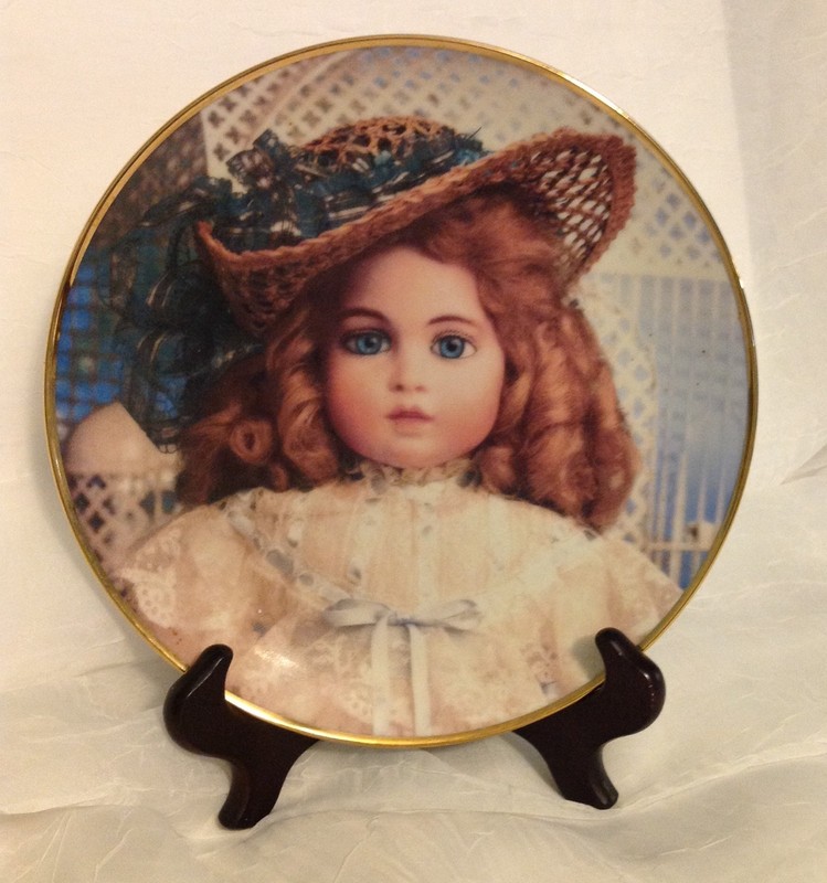 Collector Plate The Antique Doll Franklin Mint Hanau Doll Museum Limited Edition