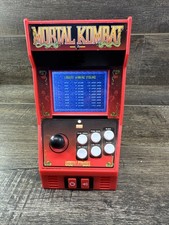 WORKING Mortal Kombat Klassic Mini Arcade Game Console Midway 09626 Color screen