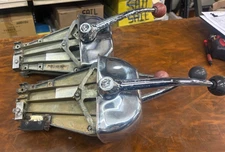 TELEFLEX MORSE TWIN 5R ENG CONTROLS 1-CH5400P  TWIN LEVER SINGLE FUNCTION 1PAIR