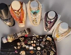 Vintage to Modern Costume Jewelry Lot Signed & Unsigned Monet Coro Sarahcov