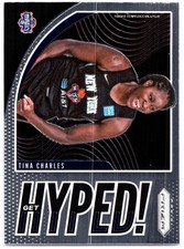 2020 Panini Prizm WNBA #12 Tina Charles Get Hyped