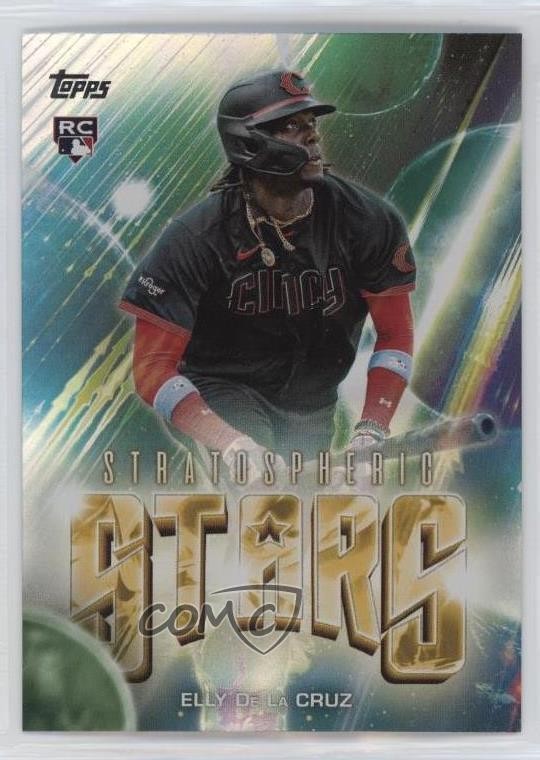 2024 Topps Update Stratospheric Stars Elly De La Cruz #SS-10 Rookie RC 0s2