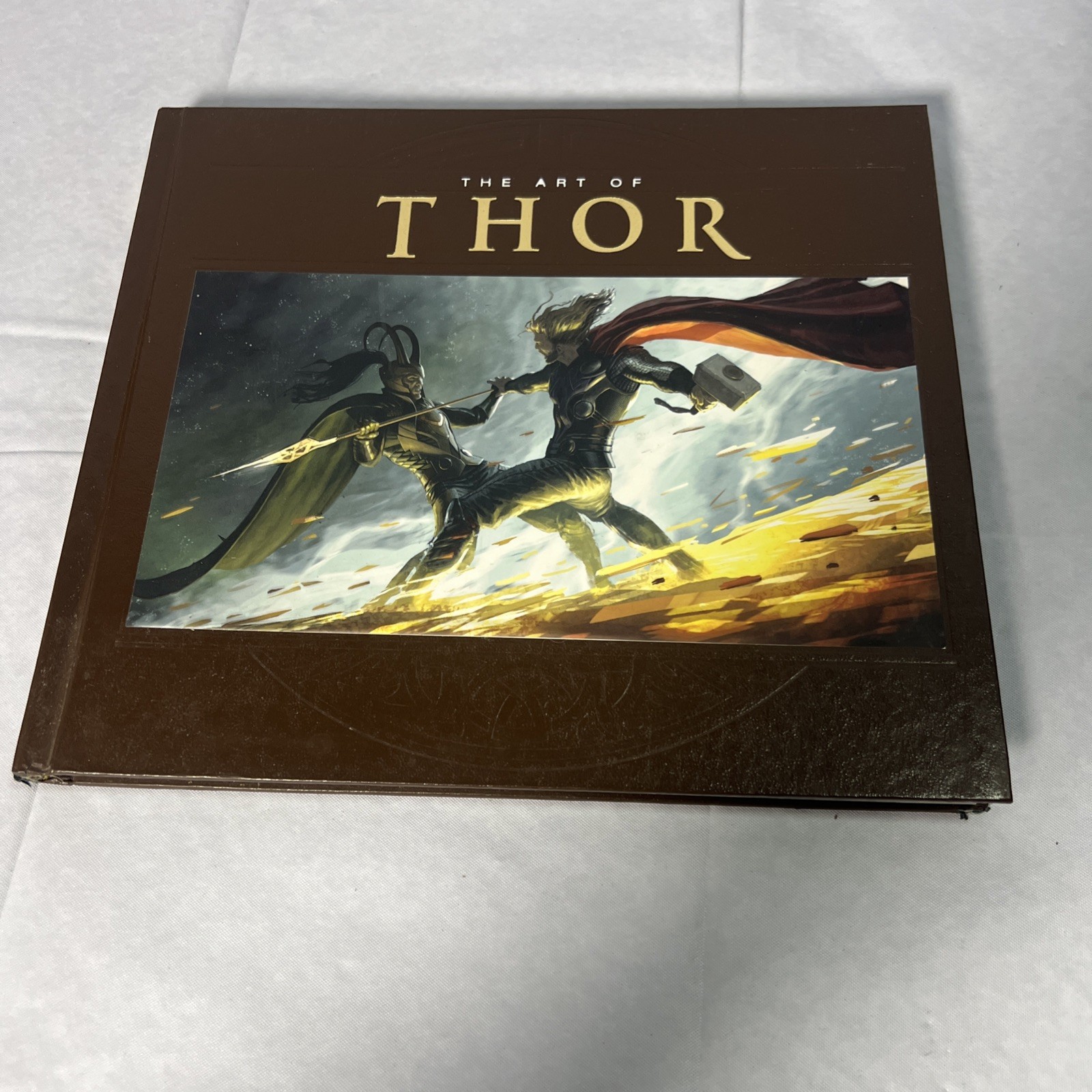Marvel Comics El arte de Thor La película 2011 edición tapa dura daños en la esquina