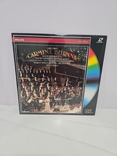 Carl Orff Carmina Burana Seiji Ozawa Laserdisc 1990 Philharmonic Orchestra NEW