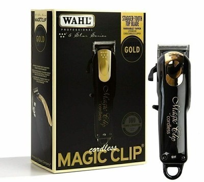 New Professional Wahl 5 Star Edition 8148-100 Gold Cordless Magic Clip -US