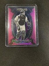 2023 Panini Chronicles Titan Ivan Rodriguez Purple Mojo /50