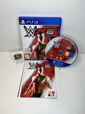 W2K15- PS4 Ovp Cib Sehr Gut Wrestling