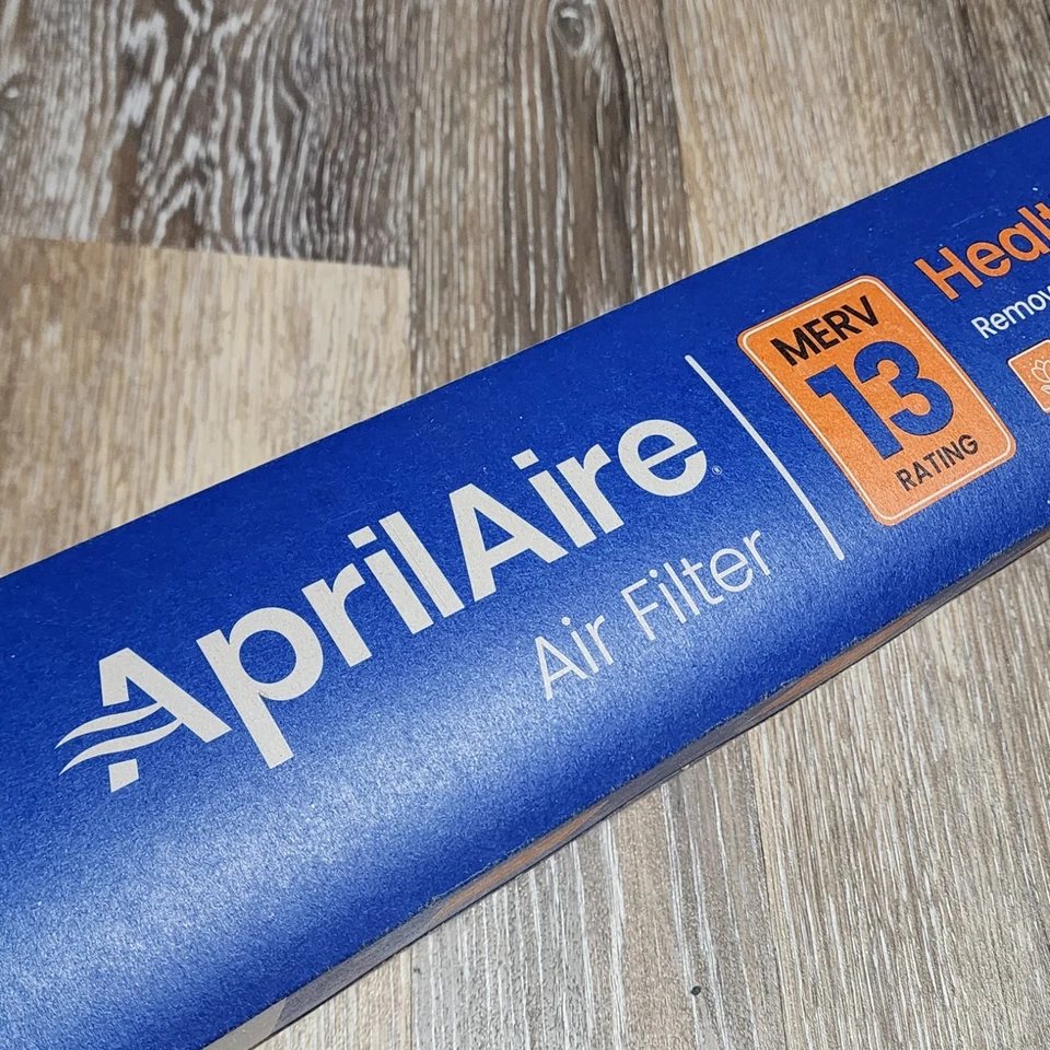 Filtro de aire Aprilaire 813 MERV 13 aire saludable 13 alergia HVAC 20x25x4 caja abierta Foto 2 de 4