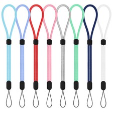 Wrist Strap Lanyard, 8 Pack Adjustable Wristlet Phone Lanyards for Keys, Cell