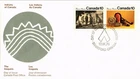 Dr Jim Stamps Canada The Iroquois Setenant Pair First Day Cover