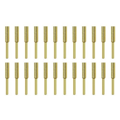 Gratsteinfeile Kettensägenschärfgerät 1/8\'' Schaft Kettensäge Gold Diamant beschichtet