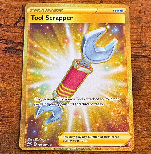 Tool Scrapper 208/192 Swsh02 Rebel Clash Secret Rare Holo EN Pokémon TCG