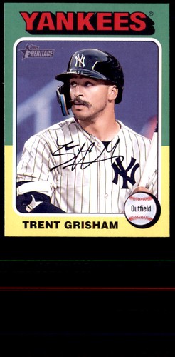 2024 Topps Heritage #252 Trent Grisham | Baseball Card