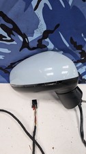 AUDI A1 8X 2010-2018 O/S DRIVERS SIDE WING MIRROR HEATED LX5A KULUMUS BLUE