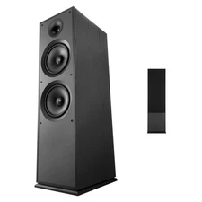 Uimoso Passive Floorstanding Speaker 2-Way Tower Speaker 600W Peak Power Single