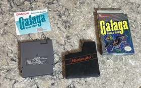 Galaga For Nintendo NES Complete In Box With Manual Tested Working