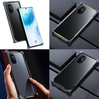 Metal Frame Case Cover Shell Shockproof for Huawei Nova 8/Nova 8 Pro Smart Phone