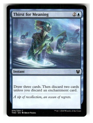 Thirst for Meaning 74 Common Theros Beyond Death Magic: The Gathering Near Mint
