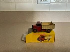 DINKY TOYS # 410 Bedford End Tipper Dump Truck  Meccano England Vintage WITH BOX