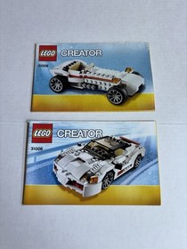 LEGO Creator MANUALS ONLY 31025 5770 5891 31048 31050 31036 31035 31006-21pc Lot