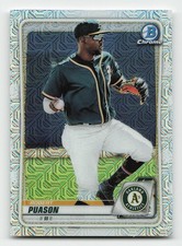 2020 Bowman Chrome #BCP-173 Robert Puason Prospects Mojo Refractor