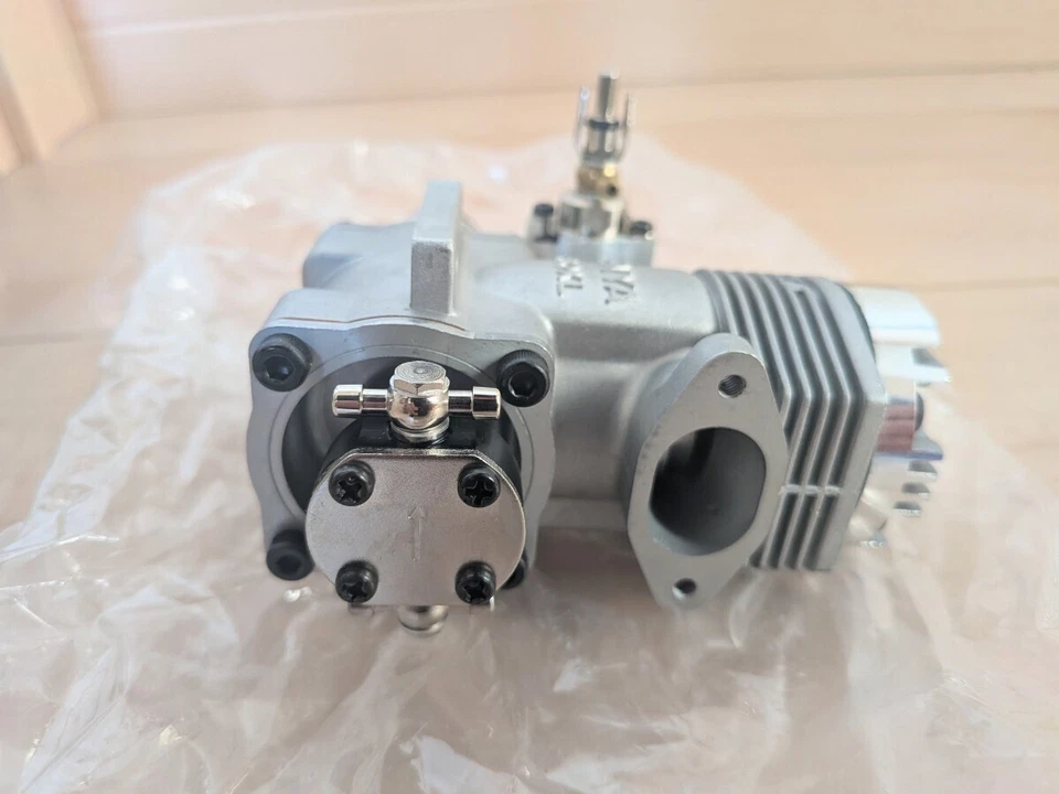 Enya GP 60XLF-4 AL-CHROME 9.95cc 2-stroke glow engine for R/C airplanes new f/s - Image 4 of 4