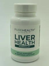 Pure Health Research Liver Health Vitamins -Dietary Sup. - 60 Veggie Capsules