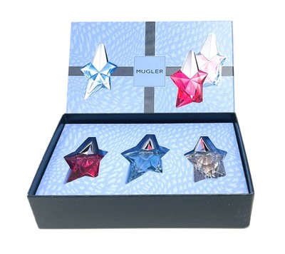 Mugler Angel Mini Trio Set   3 x 5ml EDP/EDT Dabbers (Angel, Nova) NEW IN BOX