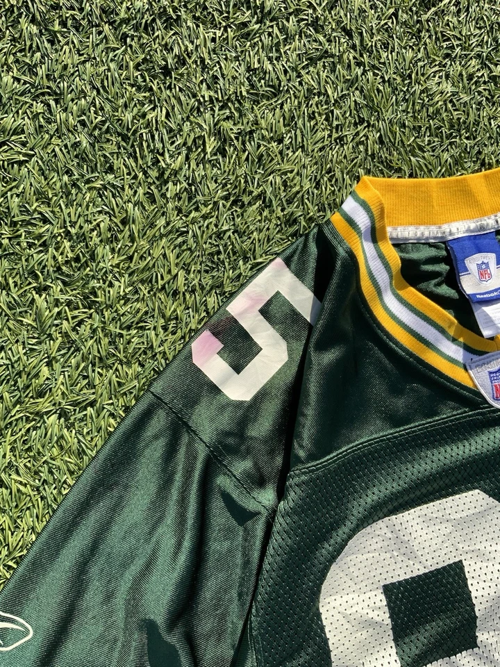 Camiseta deportiva vintage Reebok On Field Greg Jennings Green Bay Packers pequeña para hombre Foto 4 de 4
