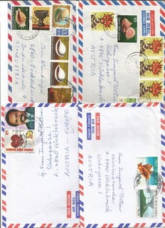 Papua and new guinea selection of ca 13 covers and FDC with nice frankings