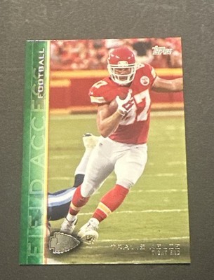 2015 TOPPS FIELD ACCESS TRAVIS KELCE GREEN SP # d 40/50!