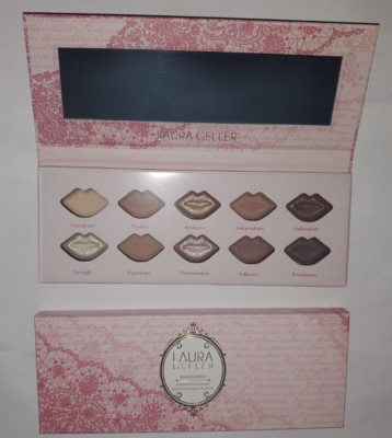 Laura Geller Baked Kisses Eyeshadow Palette - 10 shades - New in Box